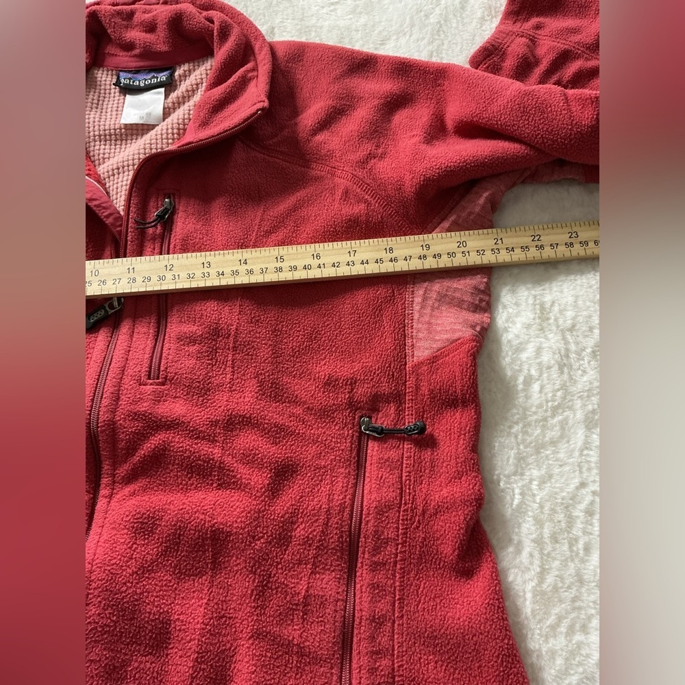 Patagonia R2 Regulator Full-Zip Fleece Jacket - Red - Women’s Size M - Picture 3 of 10